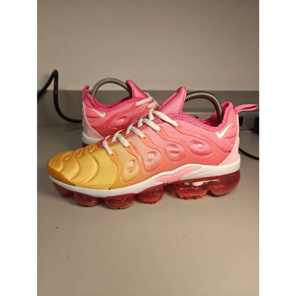 Nike VaporMax Plus Summer Sunset Women's Running Shoes Size 8.5 - Picture 1 of 8